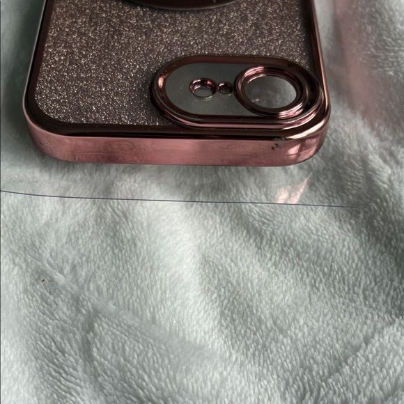 Glittery Rose Gold Phone Case - Picture 6 of 8